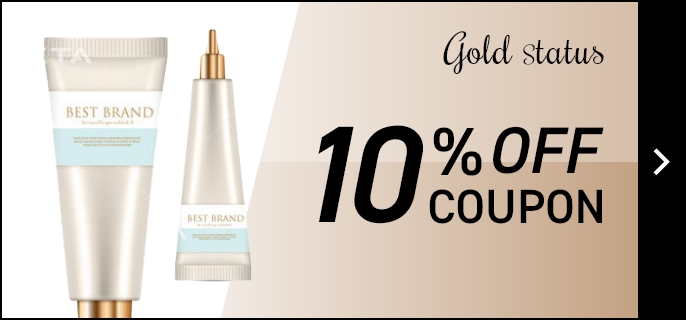 Gold Status 10%OFF COUPON